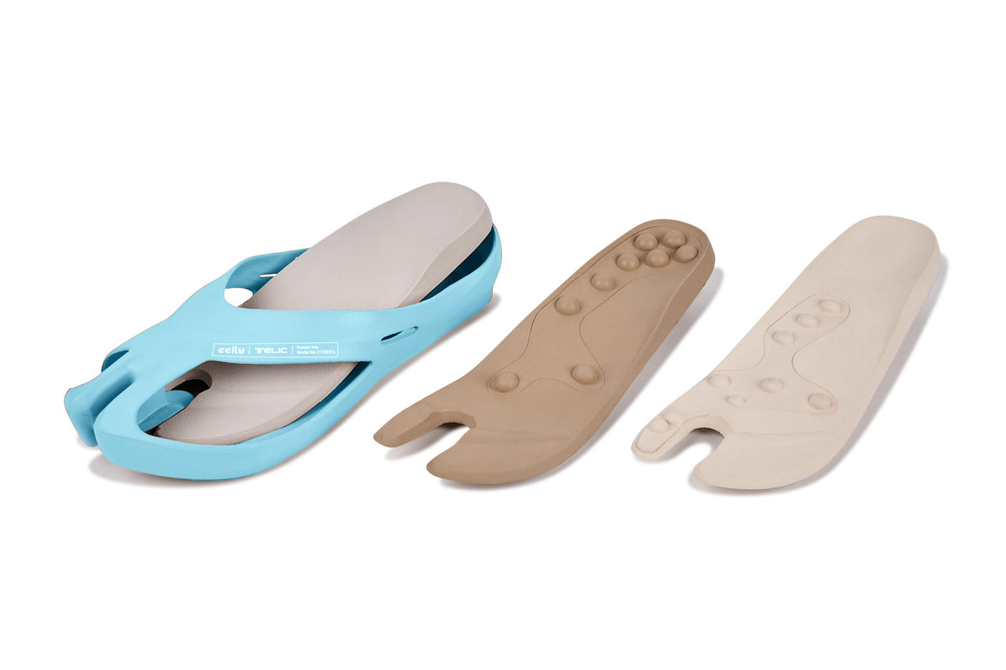 〖Telic〗SiliComfy® 3in1 桑足鞋 — 蔚藍（男款）