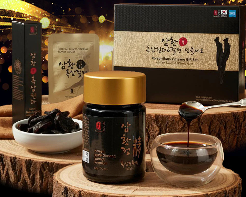 蔘皇．錦山黑參系列產品