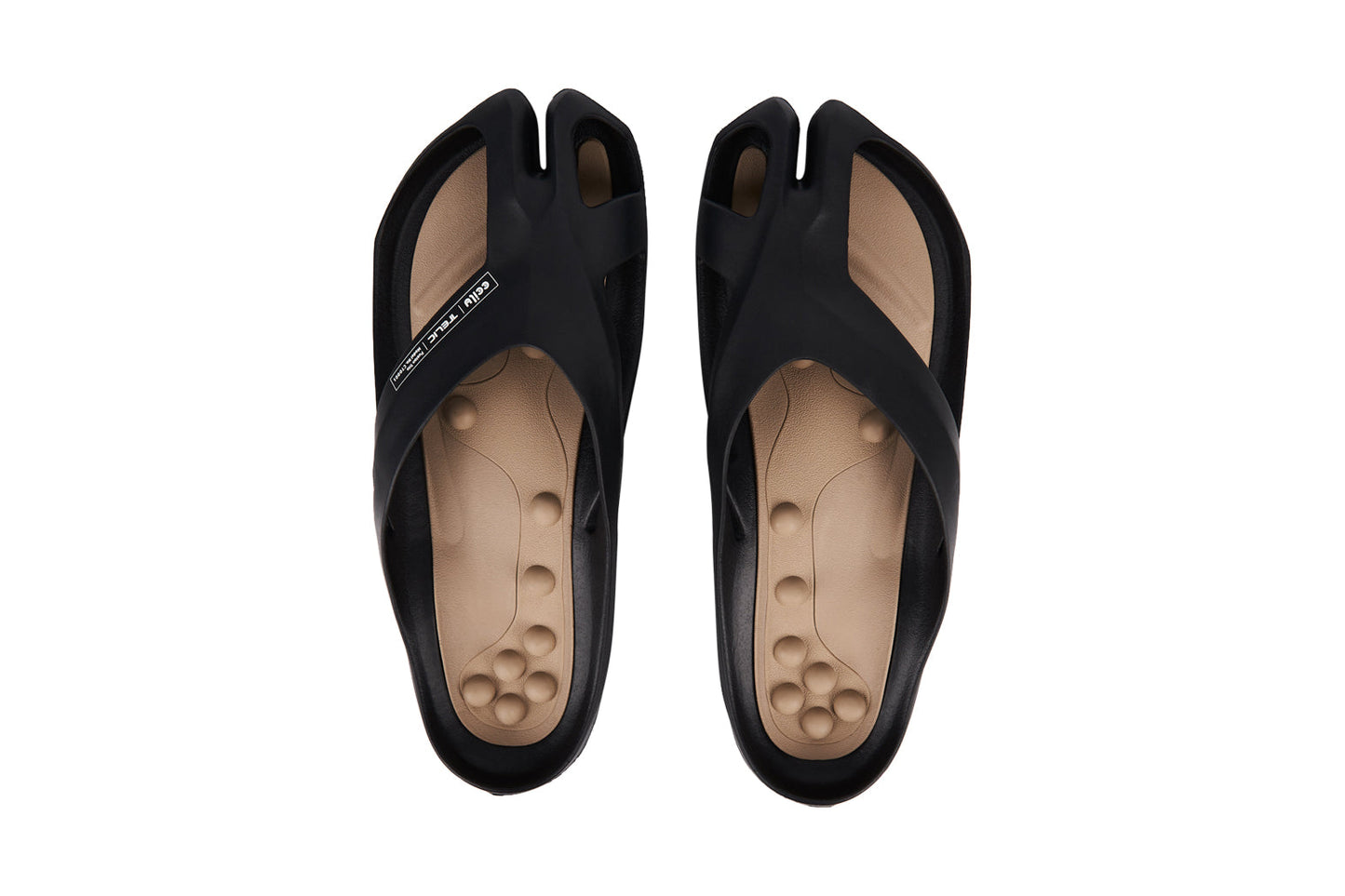 〖Telic〗SiliComfy® 3in1 桑足鞋 — 質黑（男款）
