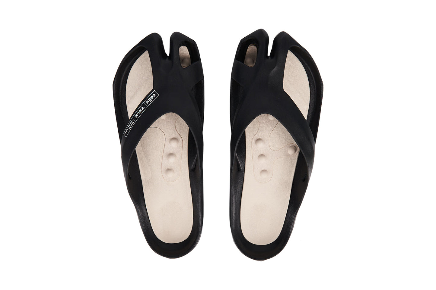 〖Telic〗SiliComfy® 3in1 桑足鞋 — 質黑（男款）