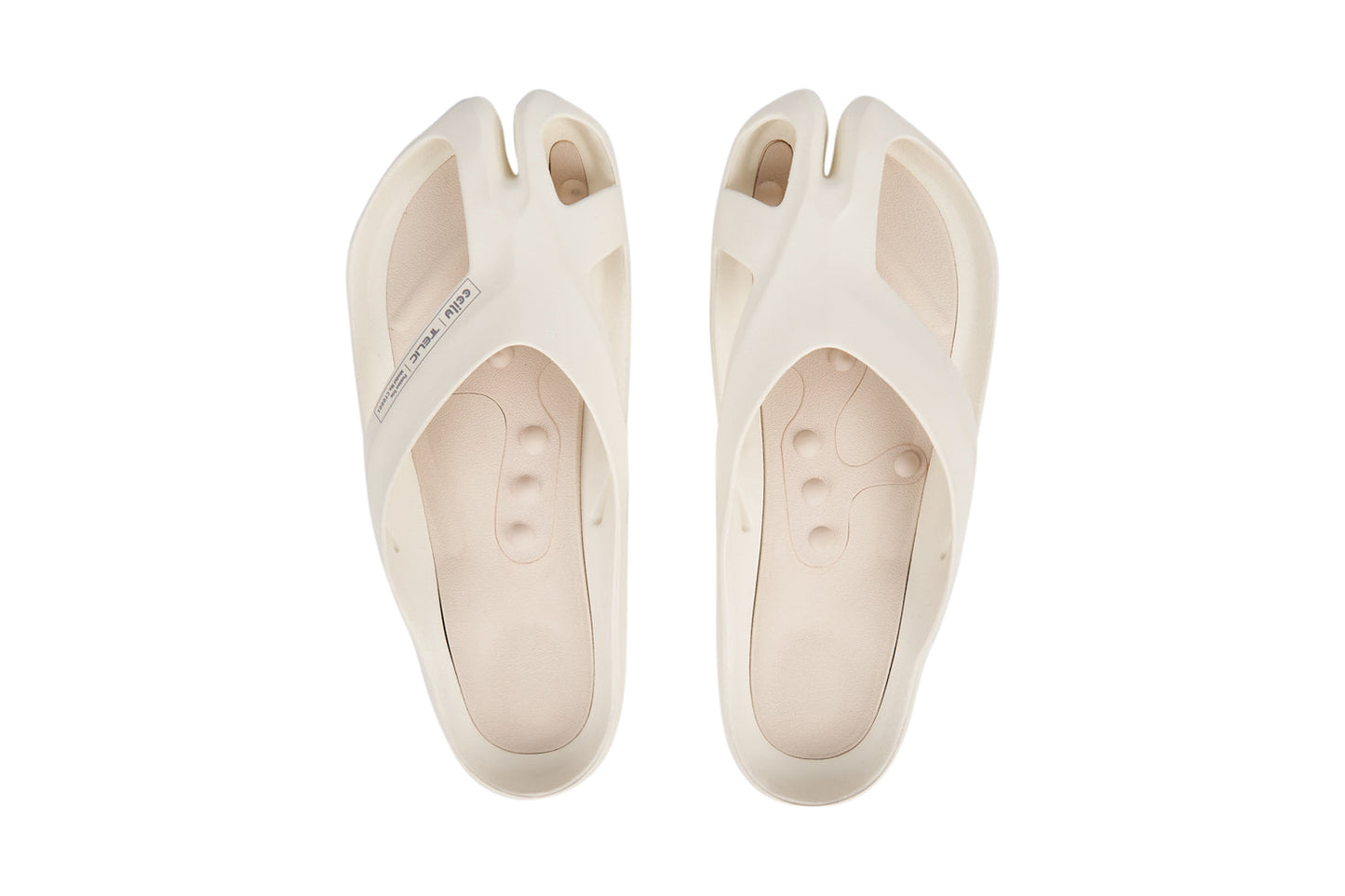 〖Telic〗SiliComfy® 3in1 桑足鞋 — 霜白（女款）