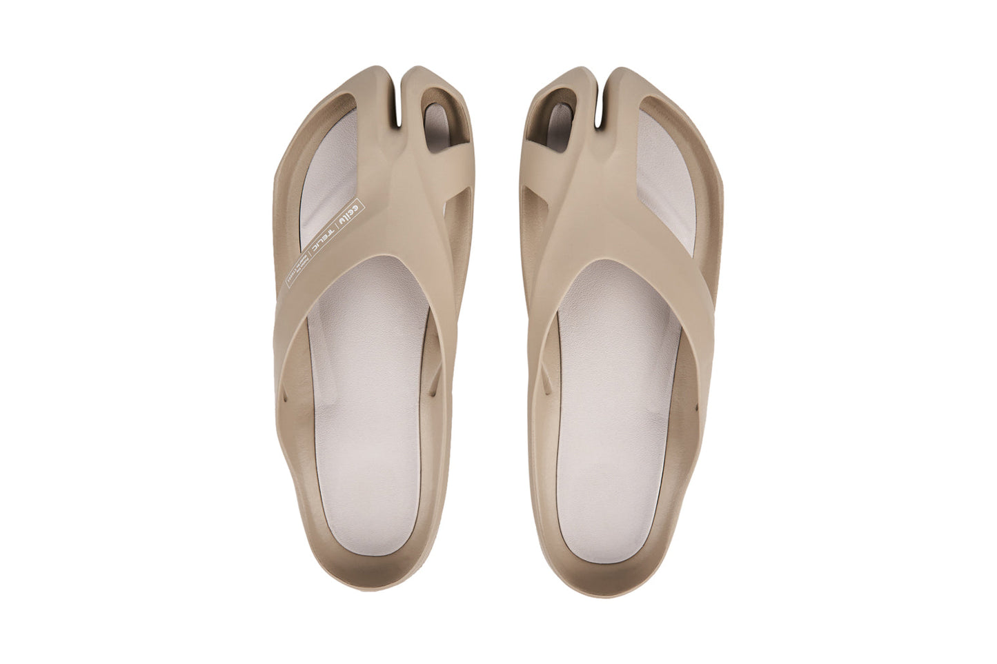 【Telic】SiliComfy® 3in1桑足鞋-杏棕（女款）
