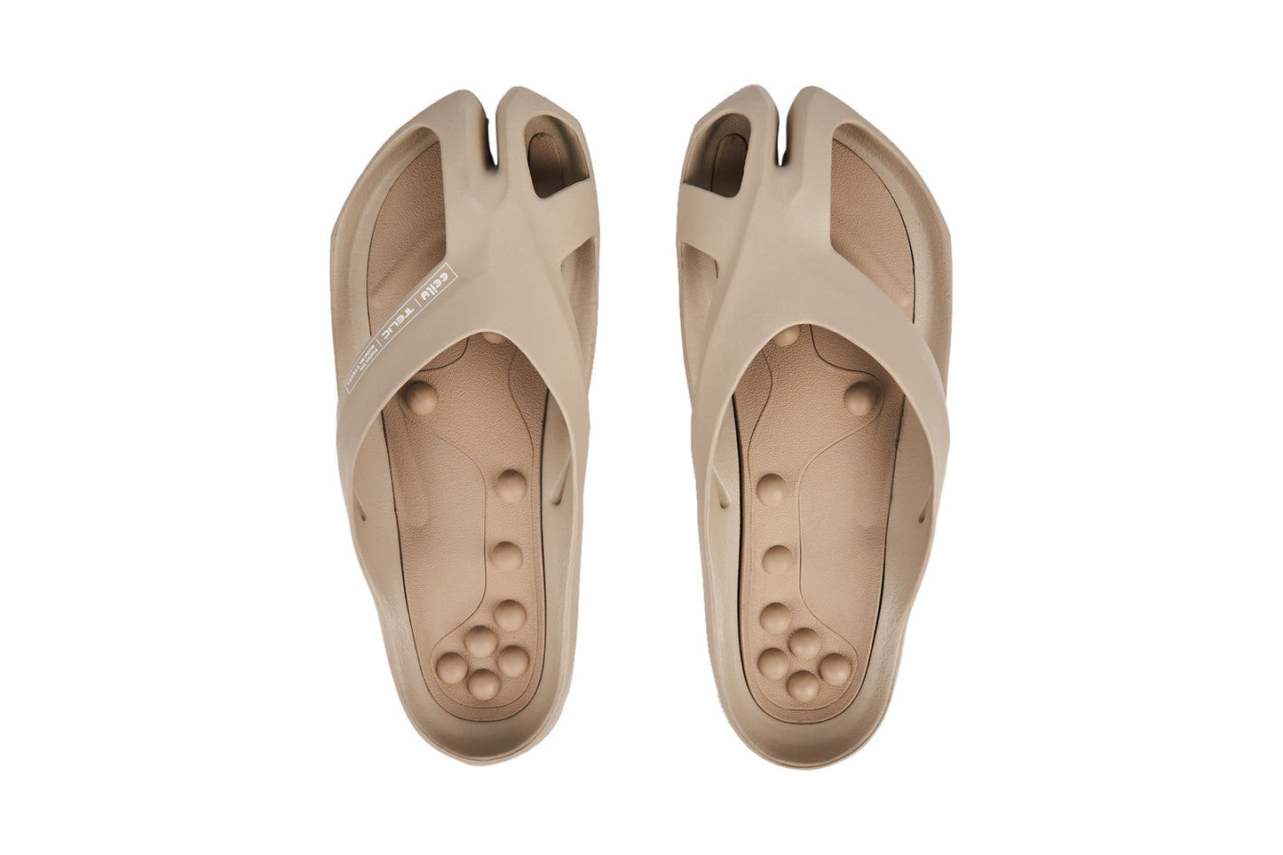 【Telic】SiliComfy® 3in1桑足鞋-杏棕（女款）