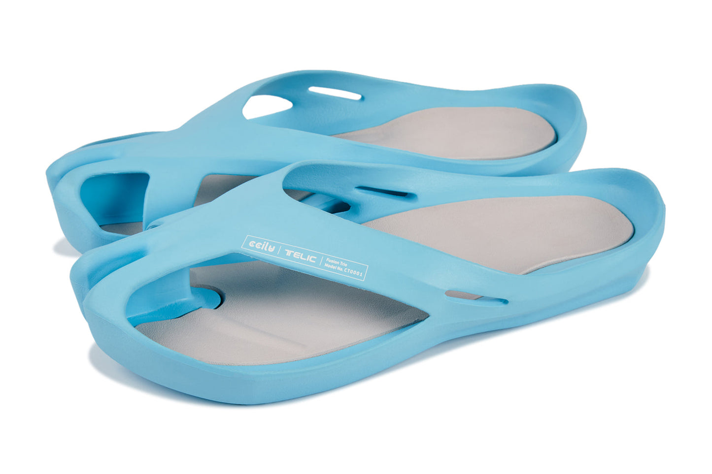 【 Telic 】 SiliComfy® 3in1 桑足鞋 - 蔚藍（女款）